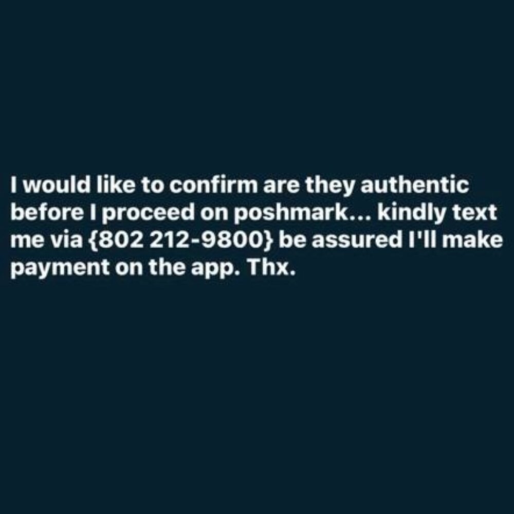 Meet your Posher, F I'm interested in the item I just liked. text me: 8022129800